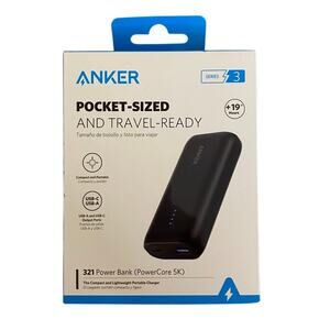 Anker Pocket-Sized and Travel-Ready Compact Lightweight Portable Charger